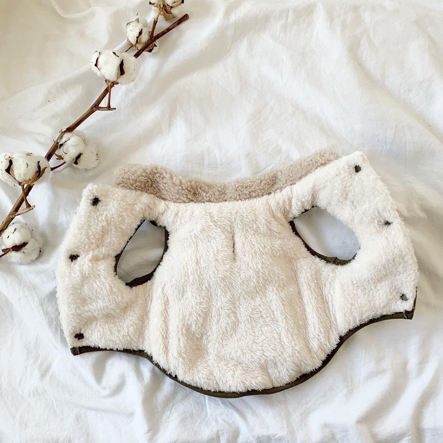 ◆MICHAA ビーディング刺繍ポイントパディングベスト mishuri dogwear ヴィンテージパディングベスト